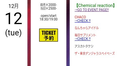 Chemical reaction